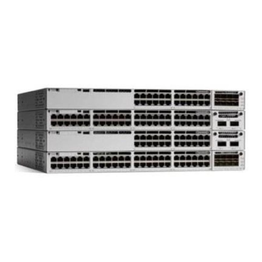 Cisco c9300-48t-e switch di rete gestito l2/l3 48 porte lan rj-45 10/100/1000 mbps colore grigio