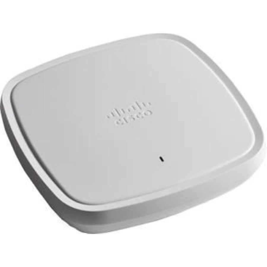 Cisco catalyst c9115axi-e access point dual band 2.4/5ghz wi-fi 6 802.11ax mimo bluetooth 5.0 1 lan rj-45 2.5 gigabit upoe istallabile a soffitto