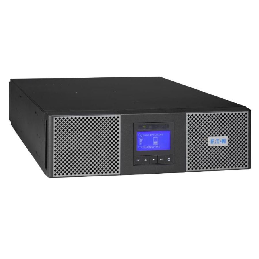 Eaton 9px5kirtn ups per server 4.500w 5.000va durata a pieno carico in blackout 8min colore nero
