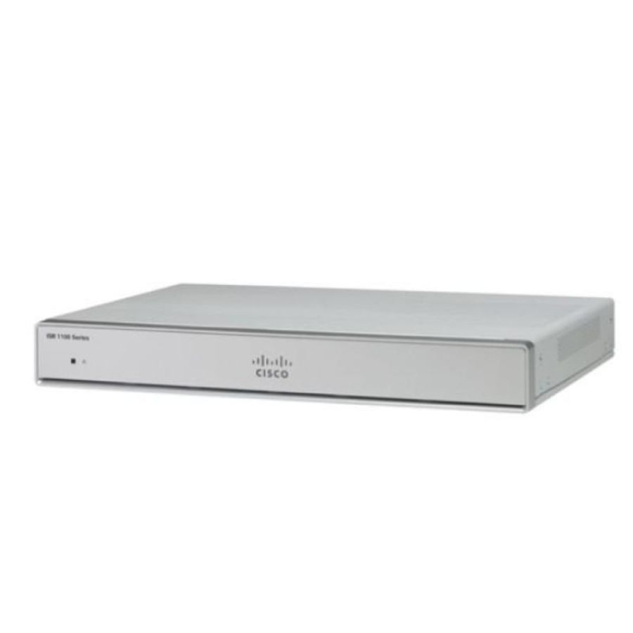 Cisco c1111-8p router cablato gigabit ethernet 10/100/1000base-t (x) ram 4gb + memoria flash 4gb argento