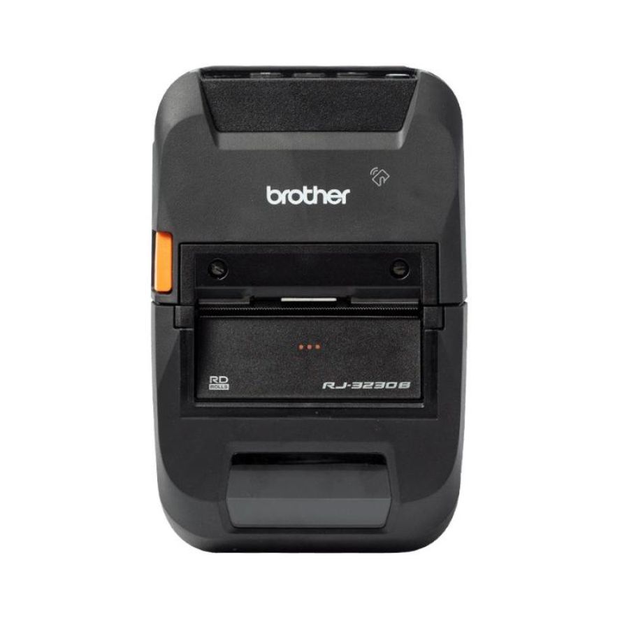 Brother rj-3230bl stampante portatile di etichette e ricevute da 3 bluetooth