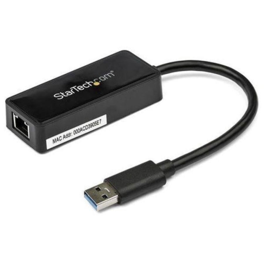 Startech adattatore di rete ethernet da usb-a 3.0 nic maschio a rj-45 gigabit ethernet femmina nero
