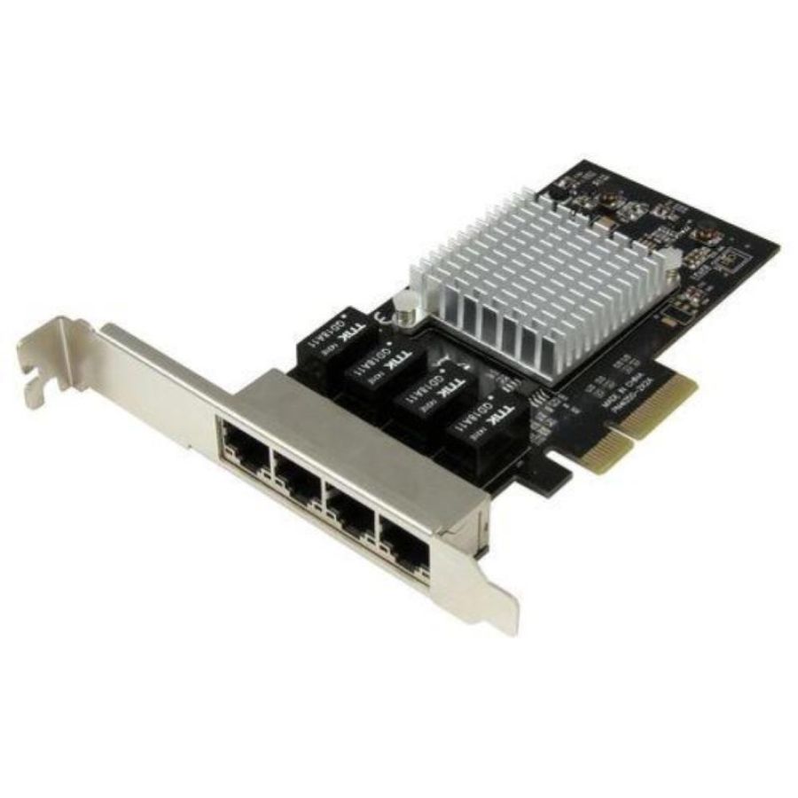 Startech st4000spexi scheda di rete adattatore 4 porte rj-45 1.000mbps interfaccia pci express