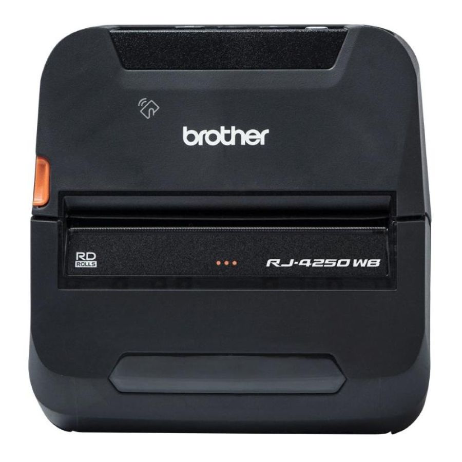 Brother rj-4250wb stampante termica portatile wi-fi