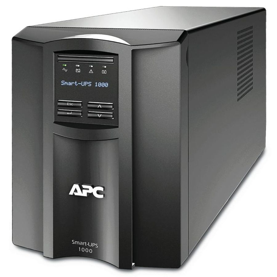 Apc back-ups smt1000ic 1.000va 230v 10 prese iec c13 usb nero