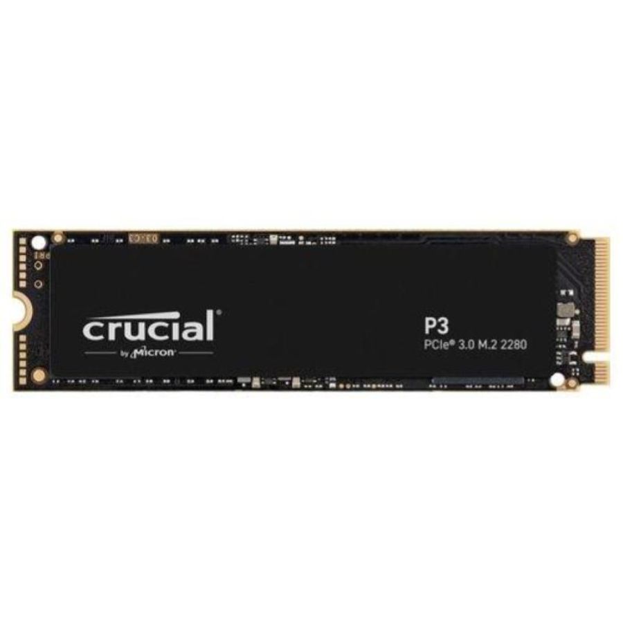 Micron crucial p3 ssd 500gb interno m.2 2280 pcie 3.0 nvme