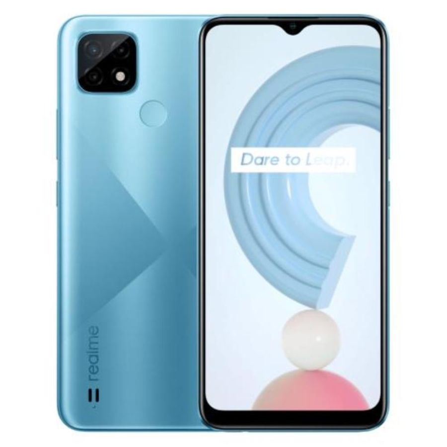 Realme c21 dual sim 6.5 octa core 64gb ram 4gb 4g lte europa blu