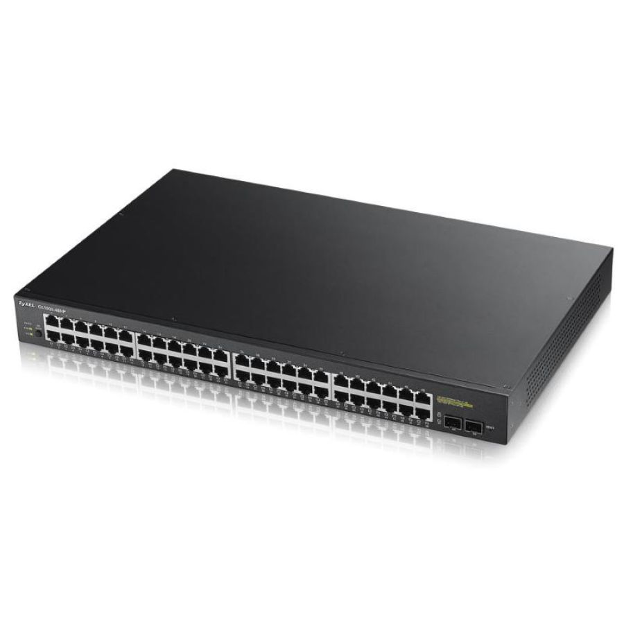 Zyxel gs1900-48-eu0102f switch web managed 48 porte gigabit + 2 sfp