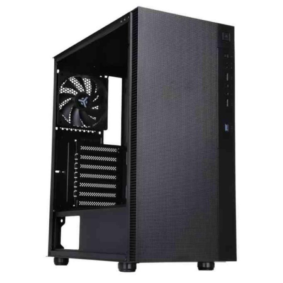 Itek case sylent 03 silent middle tower usb 3 3x12cm fan rivestimento fonoassorbente