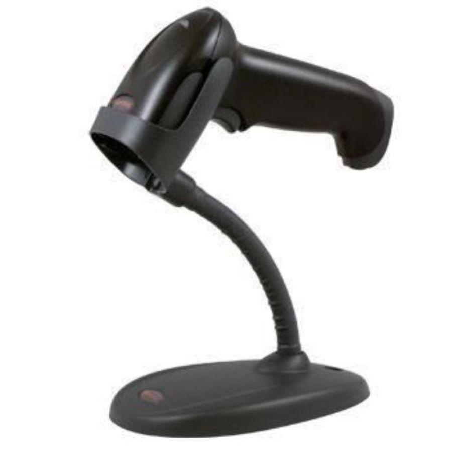 Honeywell voyager 1250g lettore codici a barre laser a linea singola brandeggiabile kit con cavo usb e stand inclusi nero