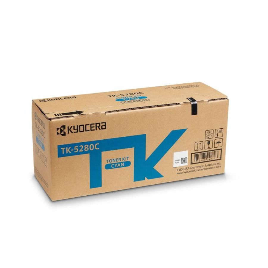 Kyocera tk-5280c toner ciano ecosys p6235 11.000 pagine