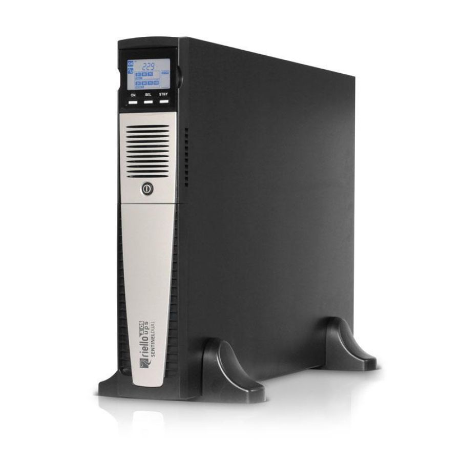 Riello sentinel dual gruppo di continuita` ups 1000 va 900w 8 prese ac