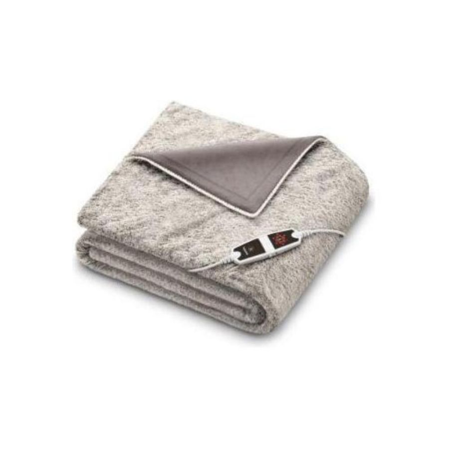 Beurer hd 150 xxl nordic coperta termica 200x15 cm 6 livelli di temperatura marrone