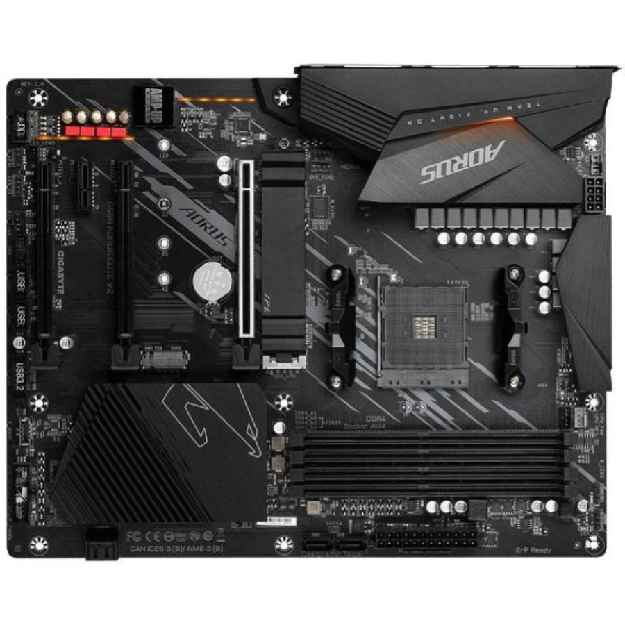 Gigabyte b550 aorus elite v2 scheda madre form atx chipset amd b550 socket am4