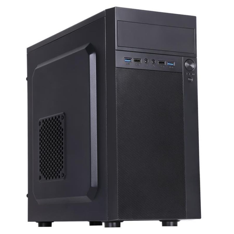 Itek theon case mini tower matx psu 500w 2xusb 3.0 full black