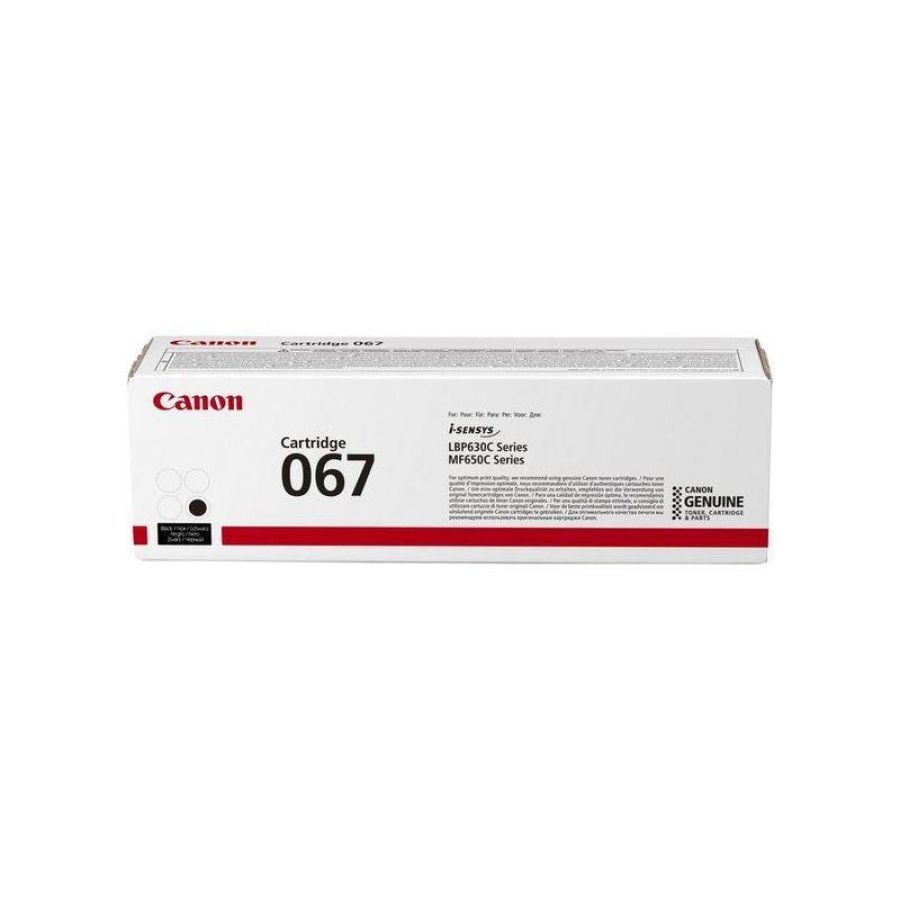 Canon 067 toner nero per mf654cdw, mf656cdw