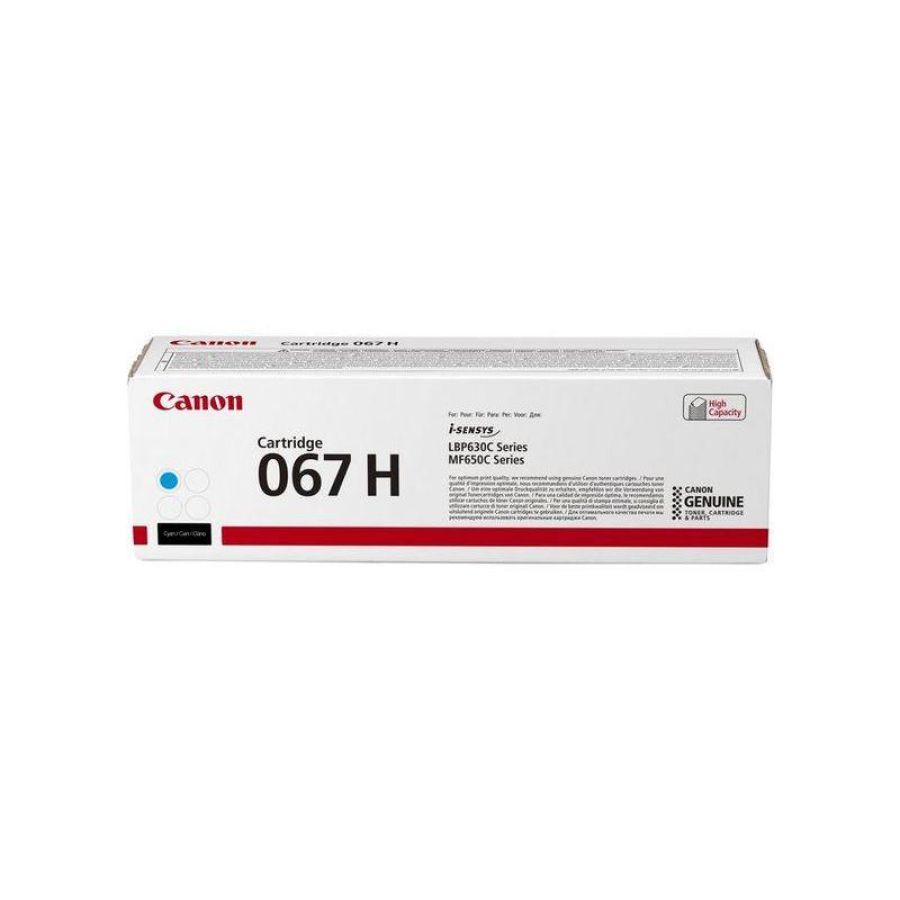 Canon 067h toner originale ciano
