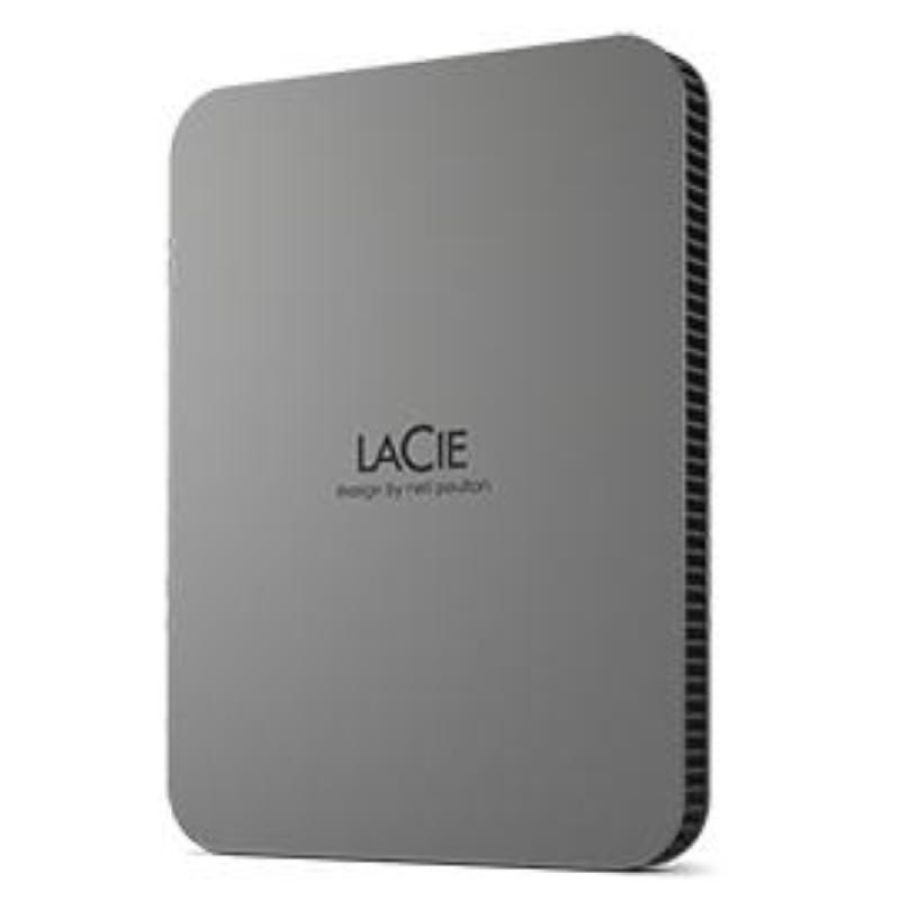 Lacie mobile drive secure stlr2000400 hdd 2.000gb esterno portatile crittografato usb-c 3.2 gen 1 grigio