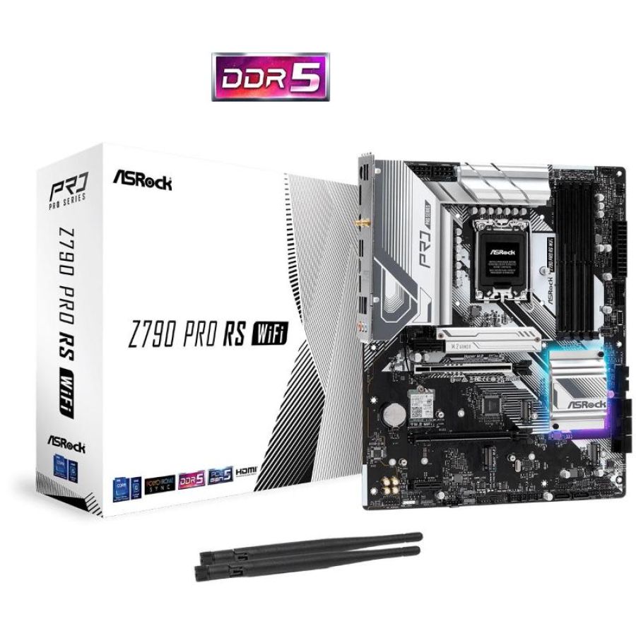 Asrock z790m pro rs wifi intel z790 lga 1700 atx