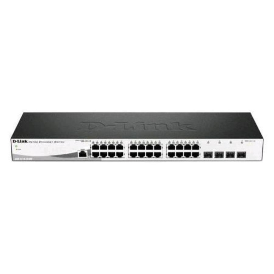 D-link dgs-1210-28/me switch gestito 24 x 10/100/1000 + 4 x gigabit sfp