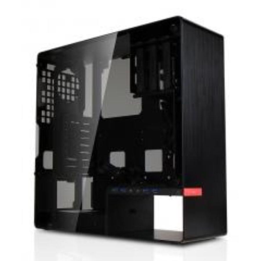 Inwin iw-cf01 904 case midi tower atx pannelli in vetro temperato black