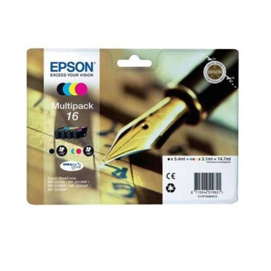 Epson multipack 16 cartucce nero + multicolor