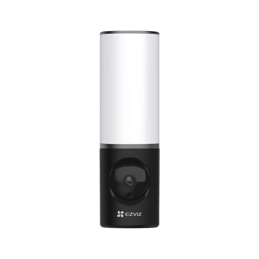 Ezviz lc3 telecamera di sicurezza da esterno wi-fi 4mp risoluzione 2k con lampada 700 lumen ip65 visione notturna a colori