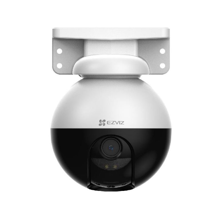 Ezviz c8w pro 2k telecamera ip da esterno motorizzata a cupola visione notturna riconoscimento figura umana con luce e sirena