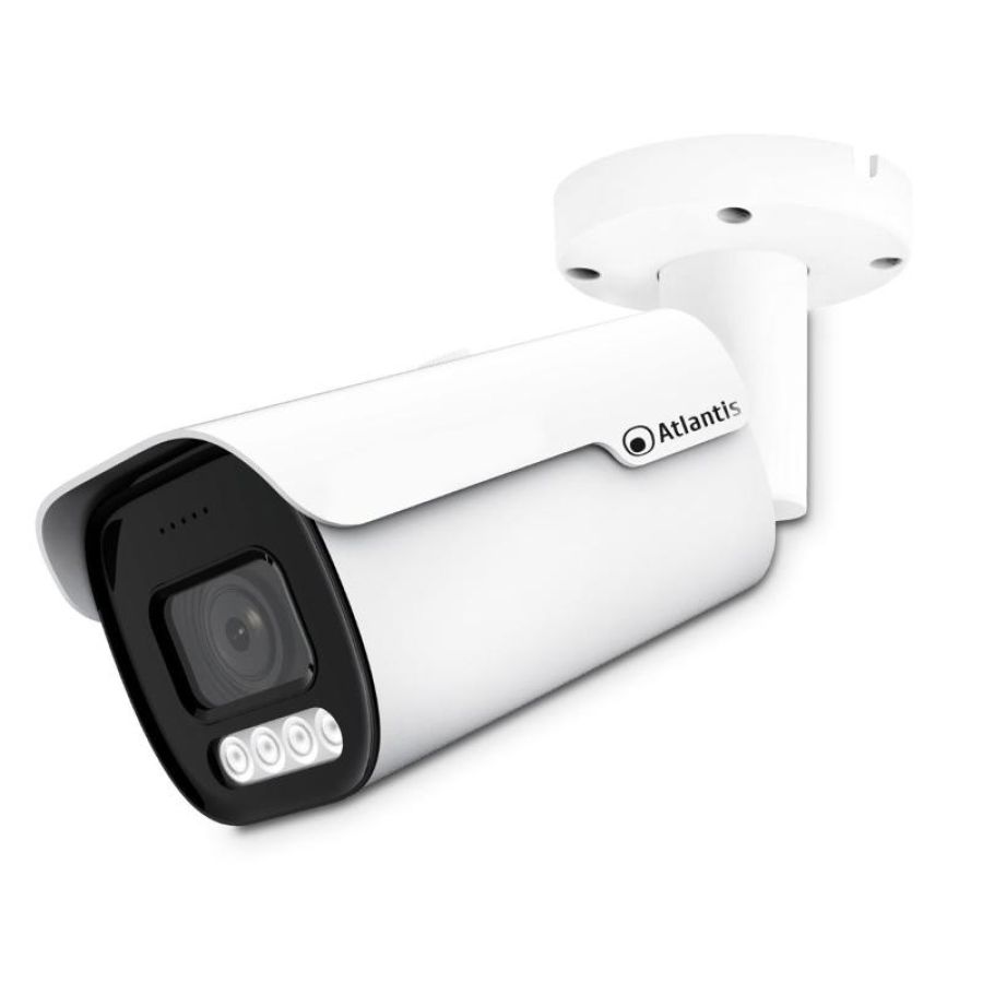 Atlantis videocamera ip poe bullet 8mpx 3840x2016