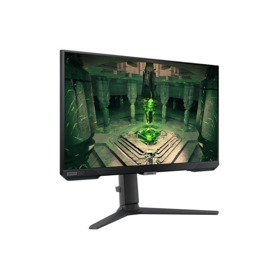 Samsung monitor gaming odyssey g4 (s25bg400), flat, 25``, 1920x1080 fhd, ips, 240 hz, 1 ms, freesync, g-sync, hdmi, display port, ingresso audio, has, pivot, eye saver mode, flicker free