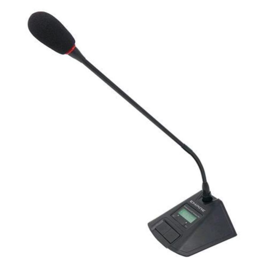 Empire ty.md100 microfono da tavolo wireless uhf nero