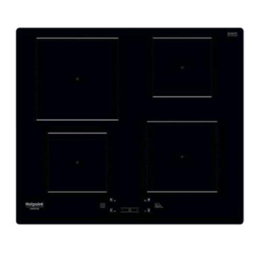Hotpoint ariston hq 5660s ne piano cottura ad induzione 4 zone piano in vetro ceramica nero