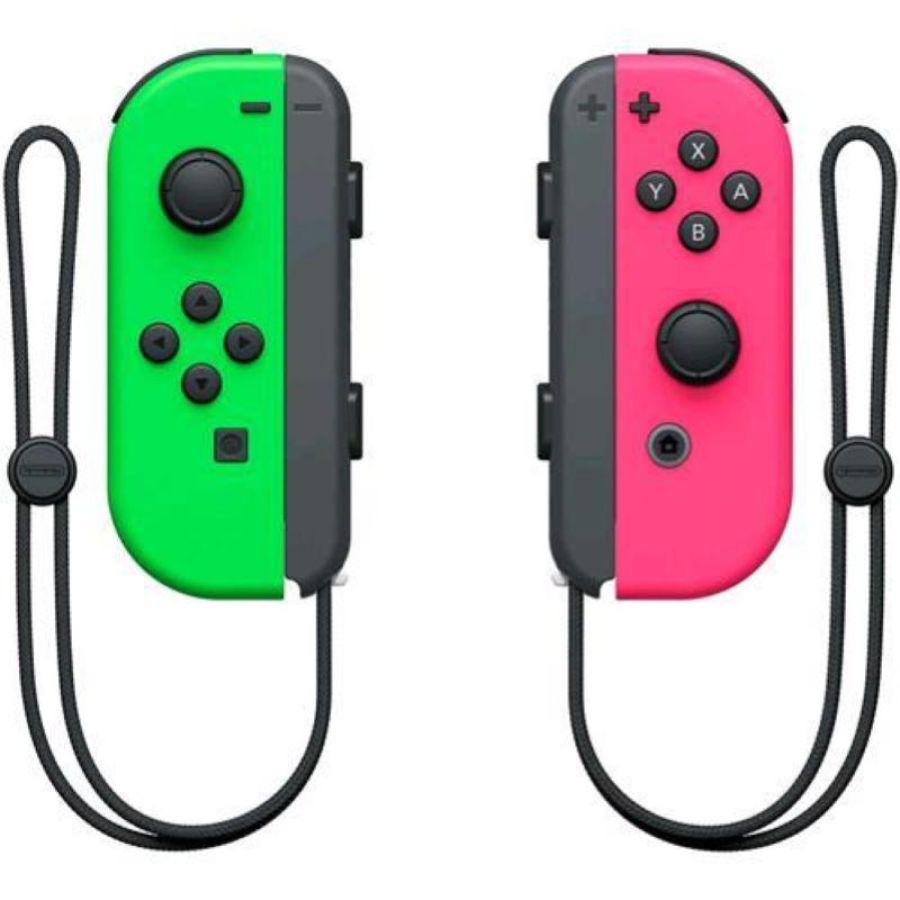 Nintendo switch set 2 joy-con verde rosa
