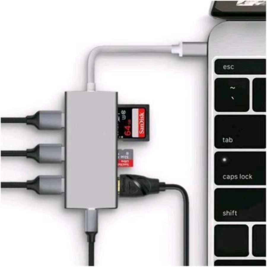 Nilox mini docking station usb-c type-c 3.1