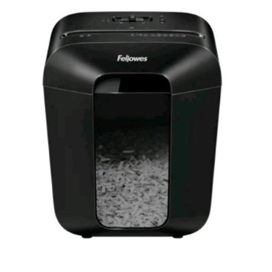 Fellowes powershred lx50 distruggidocumenti a frammento cestino 17 lt capacita` 9 fogli nero
