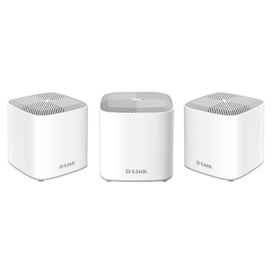 D-link covr-x1863 router ax1800 dual-band whole home mesh wi-fi 6 system (3-pack)