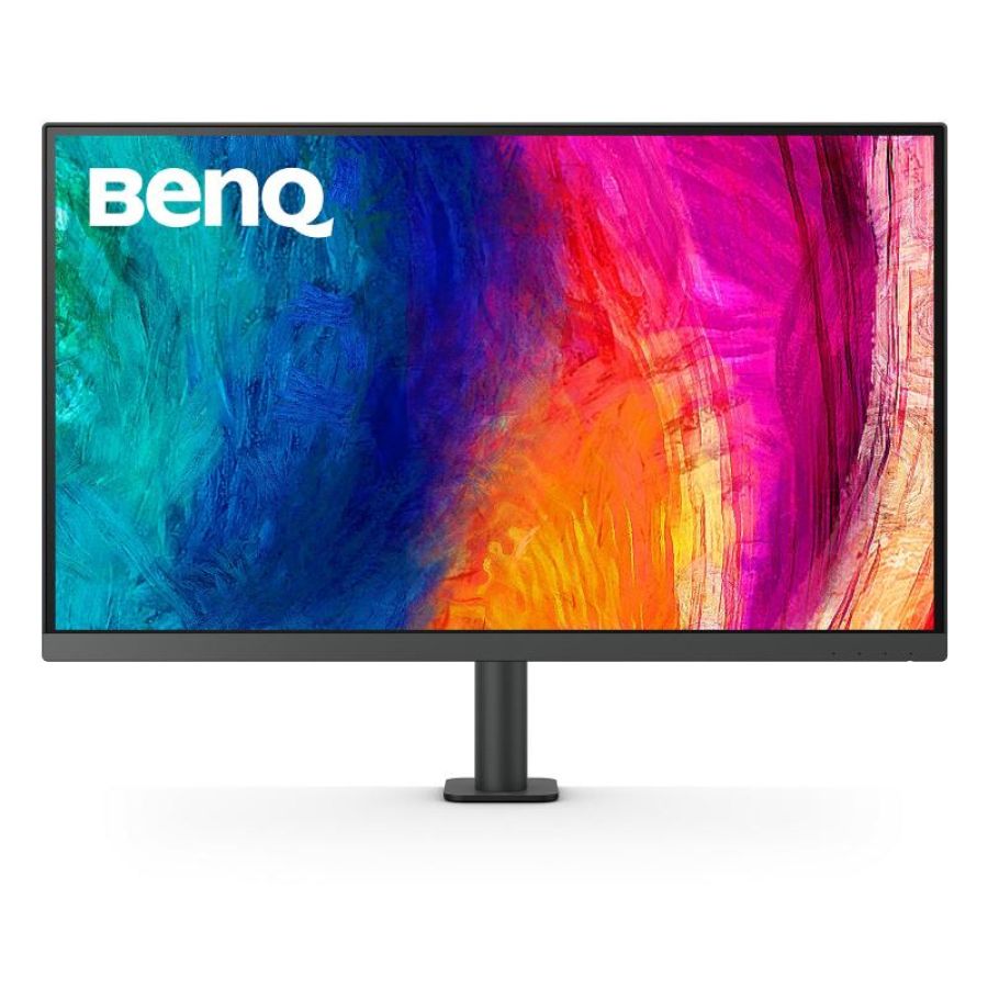 Benq pd3205ua 31.5 led ips 4k ultra hd 16:9 60hz 5ms contrasto 1.000:1 eye care+ hub usb hdmi displayport usb-c 65w altoparlanti incorporati nero