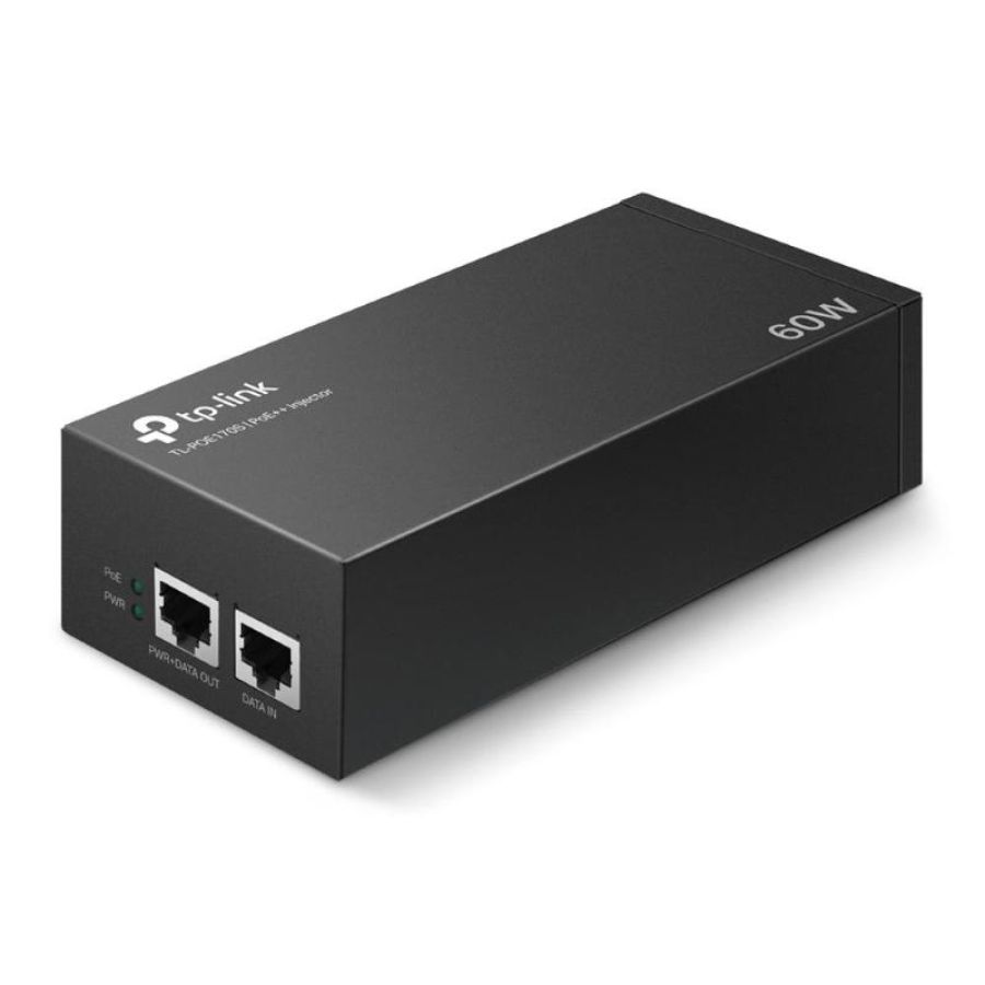 Tp-link tl-poe170s poe++ injector adapter 1 x 10/100/1000base-t porta/e di uscita - 60 w