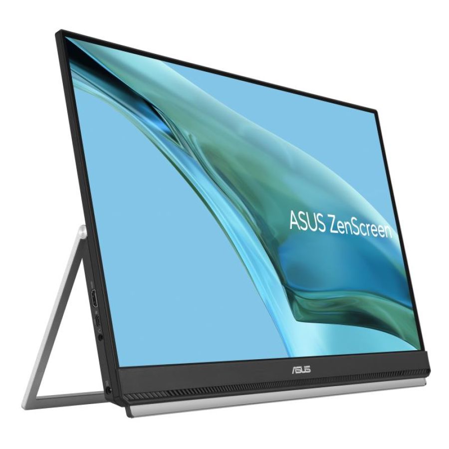Asus zenscreen mb249c monitor pc portatile 23.8 full hd ips 16:9 5ms 250 cd/mq 1000:1 75hz freesync flicker-free usb-c 1 x hdmi