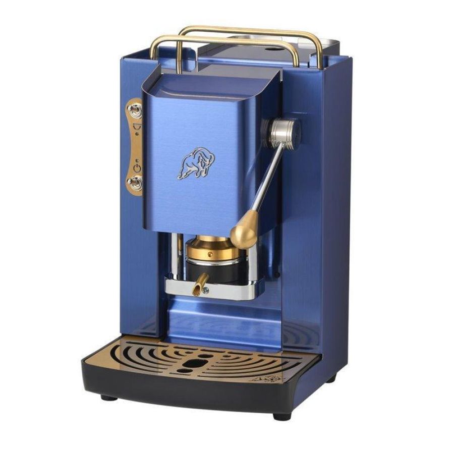 Faber pro supreme marrakech macchina da caffe cialde 44mm 15 bar blu