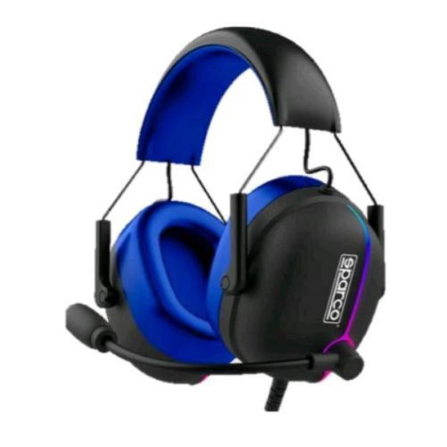 Celly sparco evo grandprix rgb cuffie gaming con microfono 1 x jack 3.5mm + usb