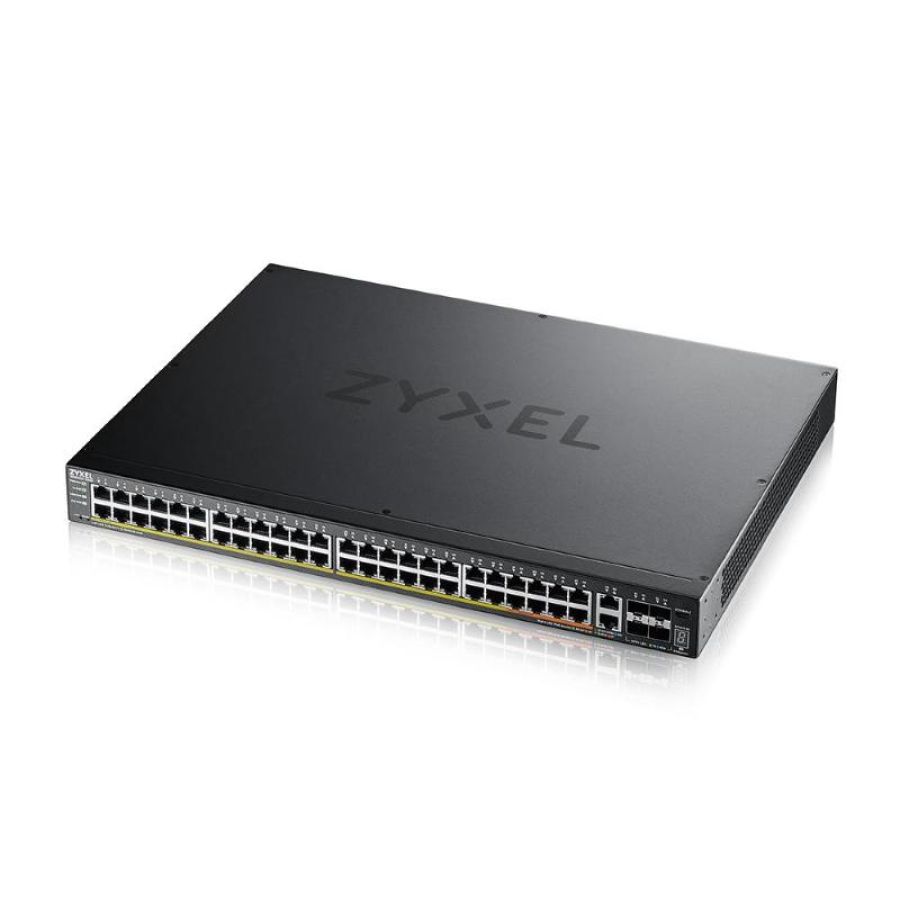 Zyxel xgs2220-54hp switch gestito l3 gigabit ethernet 10-100-1000 supporto power over ethernet