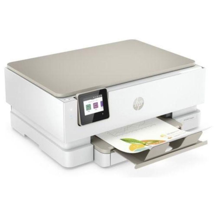 Hp envy inspire 7220e aio stampante multifunzione ink-jet wireless a4 4.800x1200 dpi funzione duplex bianco