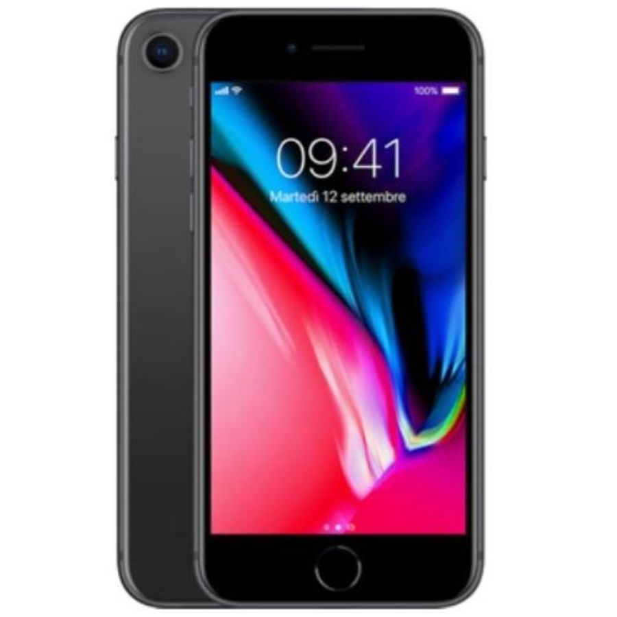 Apple iphone 8 64gb space grey ricondizionato grado a+ (con caricabatt. e cavo) 1 anno di garanzia
