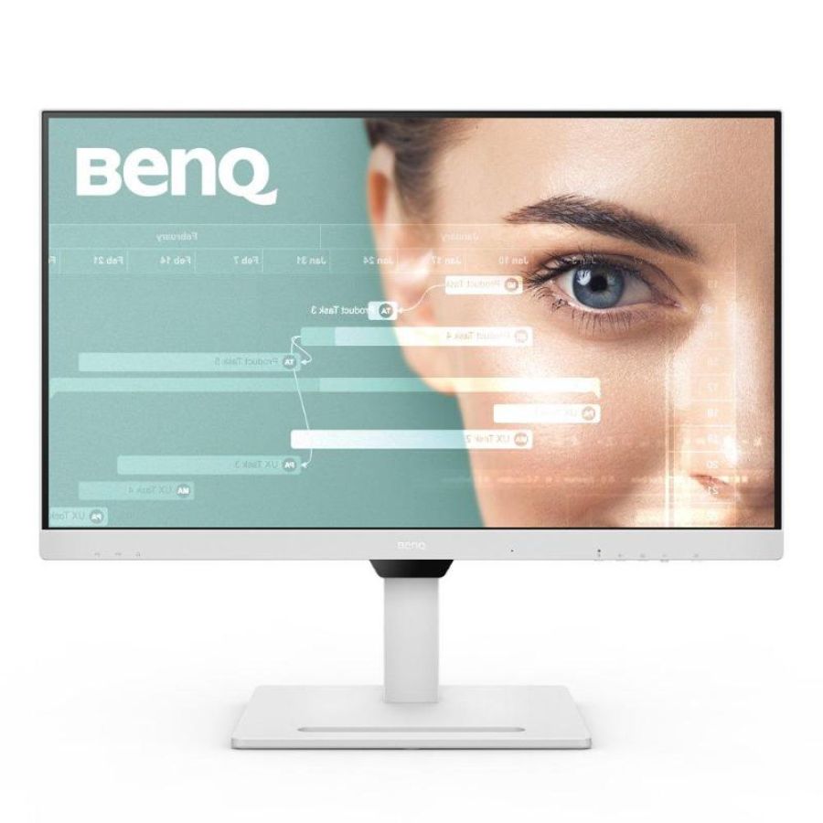 Benq gw2790qt 27 led ips 2k quad hd 16:9 75hz 5ms contrasto 1.000:1 low blue light hub usb hdmi displayport usb-c 65w altoparlanti incorporati bianco
