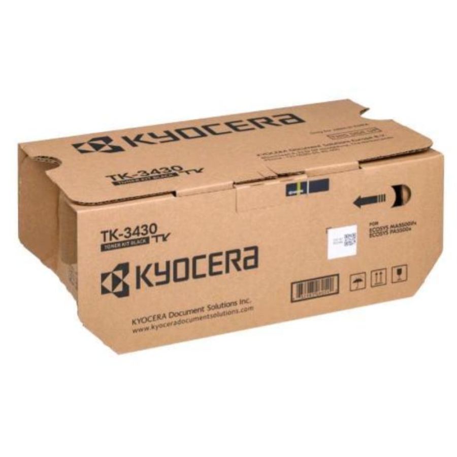 Kyocera tk-3430 toner nero per ecosys pa5500x/pa6000x 25.000 pagine