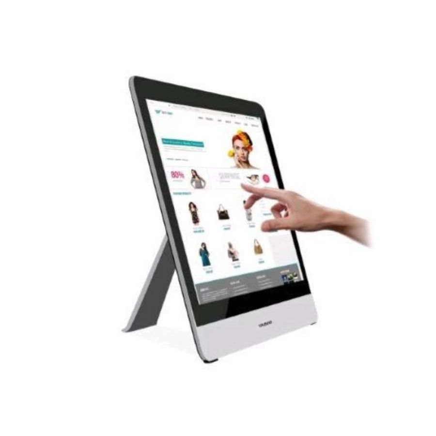 Yashi florence ay21517 all in one 21.5`` touch screen i3-12100 ram 8gb-ssd 256gb-wi-fi - lan gigabit-audio con speaker stereo-hdmi-win 11 prof