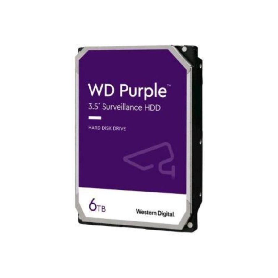 Western digital purple wd64purz hdd 6.000gb sata iii 3.5 buffer 256mb 5.400rpm survellaince hdd