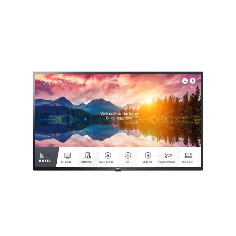 Lg 43us662h3zc tv led 43`` hotel tv 4k ultra hd smart tv nero 10w