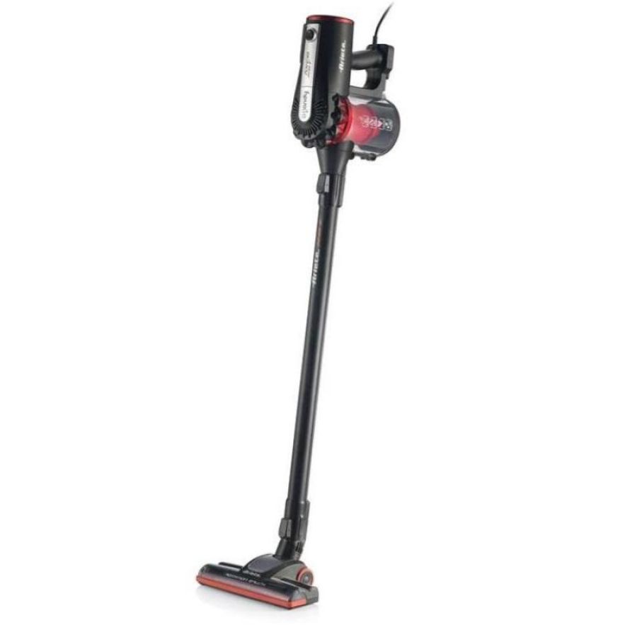 Ariete handy force 2759 scopa elettrica con filo 2 in 1 aspirapolvere ed aspirabriciole senza sacco 600 w nero/rosso